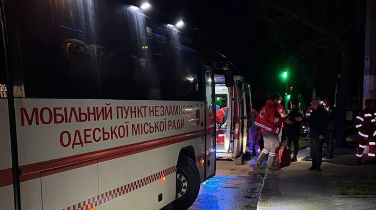 Через ворожу атаку в Одесі – п’ятеро потерпілих