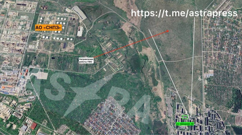 Беспилотники атакуют российскую Сызрань – паблики
