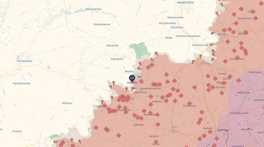 Russians reportedly advance in Donetsk Oblast