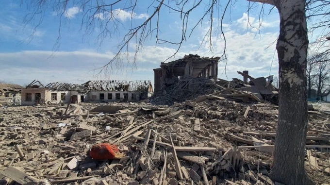 Russians attack Sumy Oblast with unguided missiles, air-dropped mines and VOGs