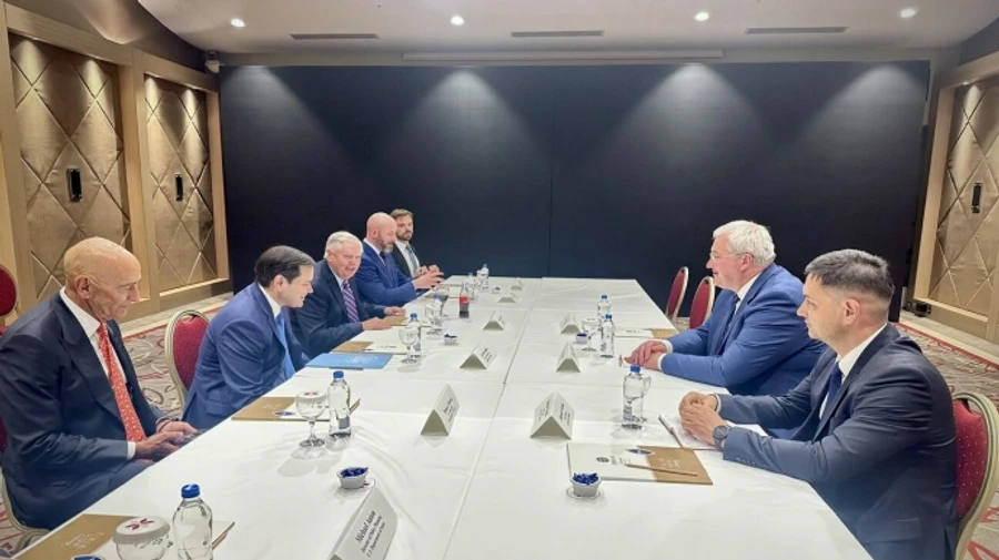 Ukraine's foreign minister meets with Rubio and Senator Graham