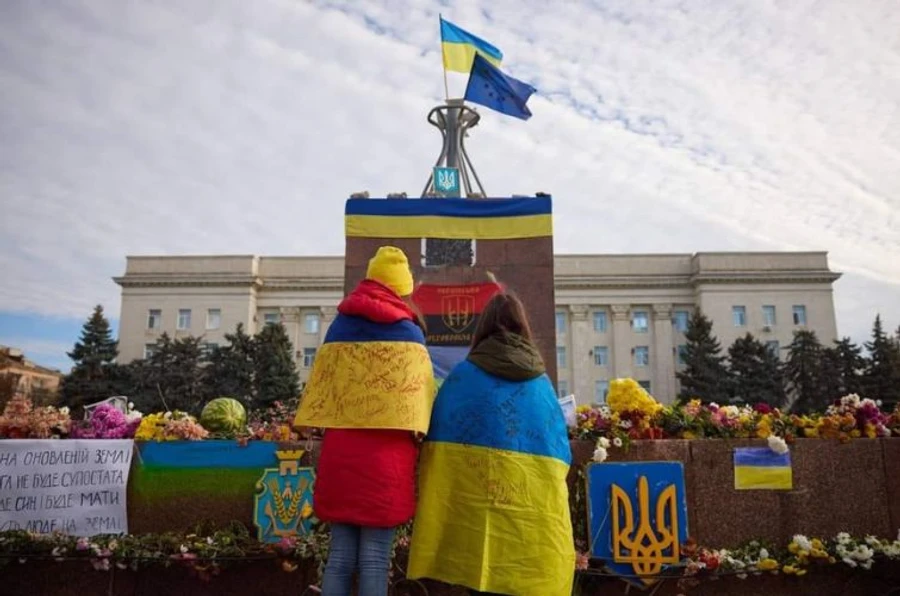 One year on from Kherson’s liberation, Ukrainians share memories of this day on social media
