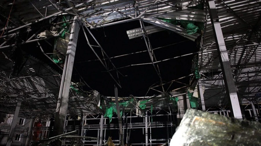 7 people in serious condition after Russian missile attack on Kharkiv Oblast