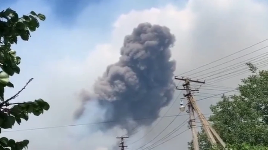 В ВСУ отчитались об уничтожении нефтебазы и складов боеприпасов в Крыму