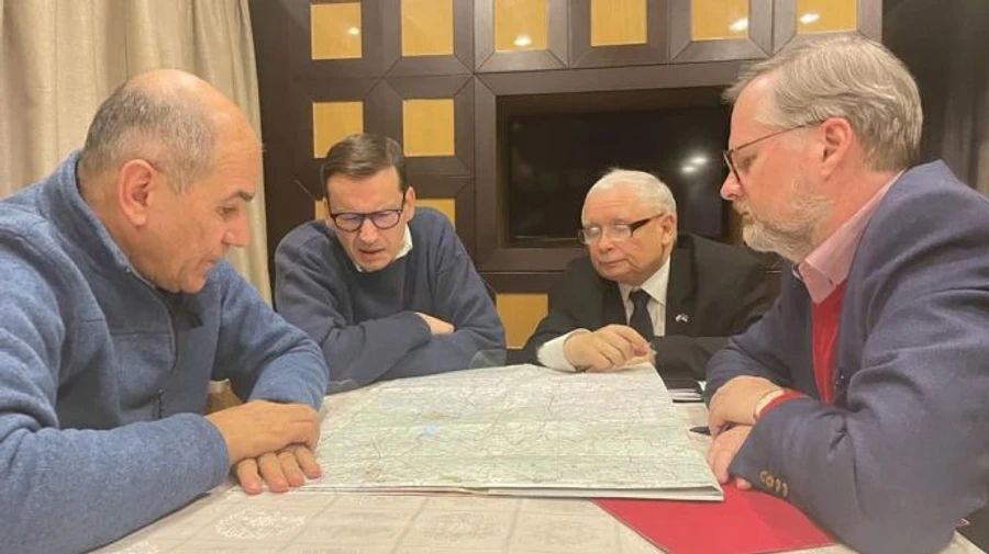 Прем’єрміністри Польщі, Чехії та Словенії прибули до Києва