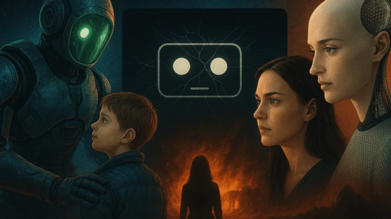 От Затерянных в космосе до Черного зеркала и Кассандры. Как кино об ИИ балансирует между сказкой и ужасами