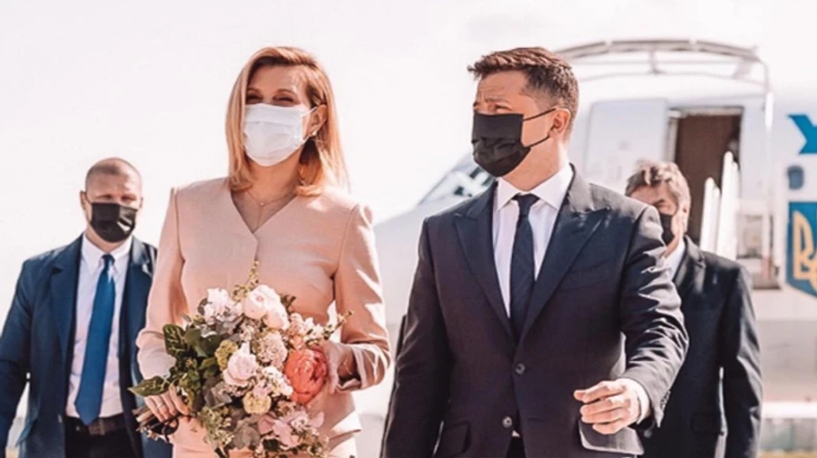 В Париже начались переговоры Макрона и Зеленского