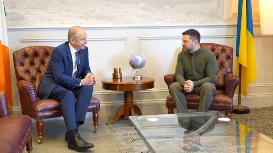 Zelenskyy reveals details of talks with Irish PM