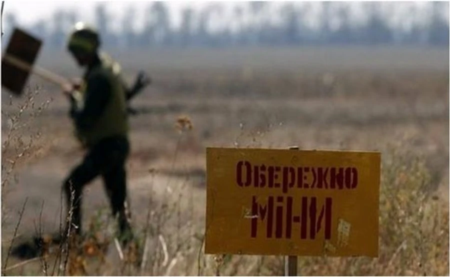 На Донбассе за год разминировали почти 26 тысяч гектаров