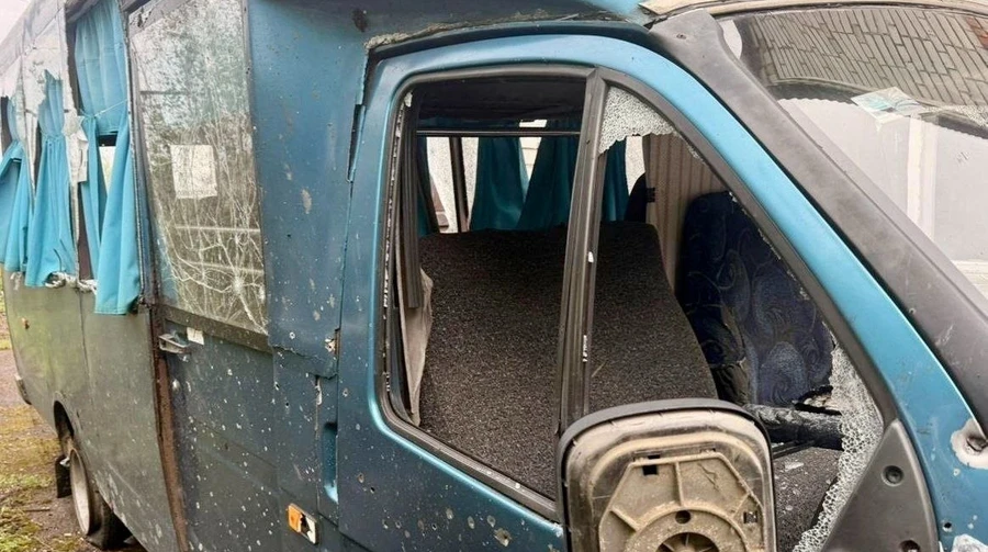 Three injured in Russian attack on bus in Nikopol district