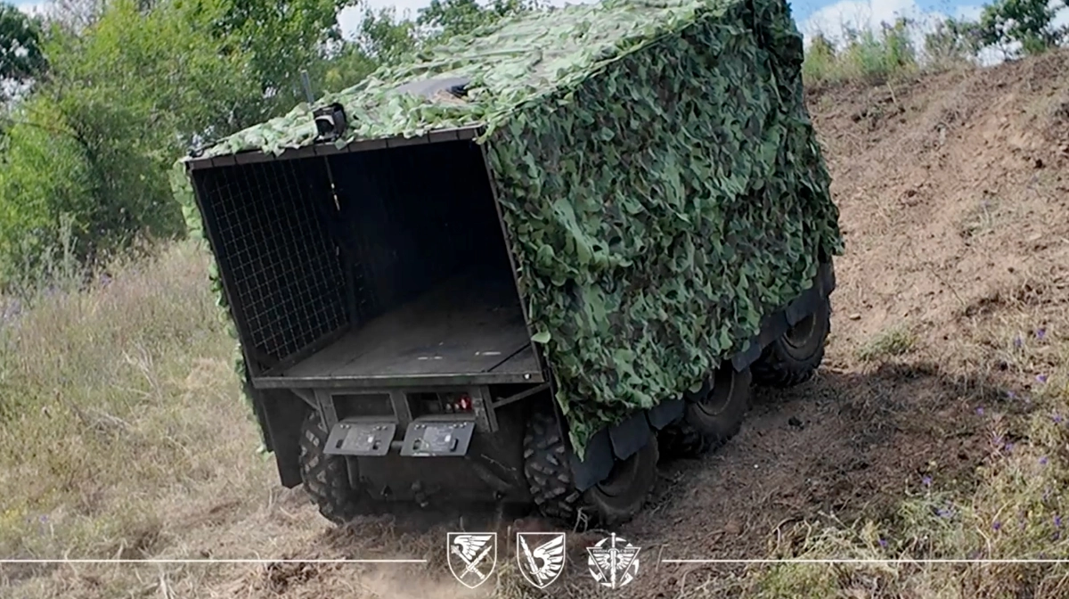Meet "Grandpa", the Ukrainian ground robot that has completed nearly 50 missions in a year – photos, video