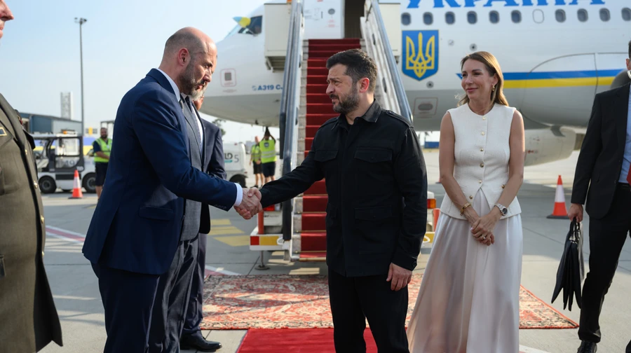 Зеленский впервые прибыл в Сербию