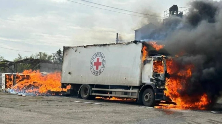 Україна зібрала докази російської атаки на гуманітарну місію Червоного Хреста на Донеччині