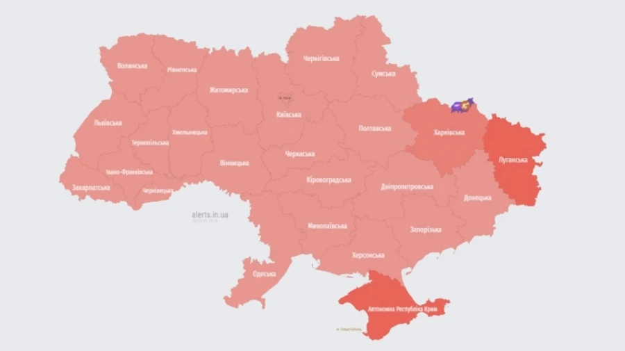 В Україні вдруге за день оголошували повітряну тривогу: росіяни підіймали в небо 6 МіГ-31К
