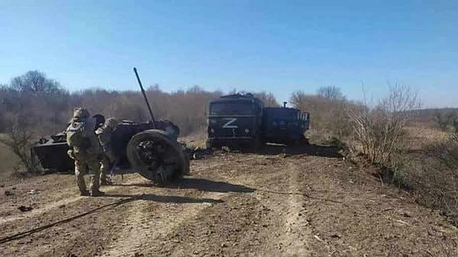 При попытке наступления на Киев РФ потеряла танковый отряд – сводка Генштаба