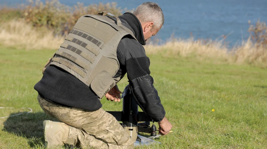 Ukrainian delegation in Denmark demonstrates drone interception with Sting systems