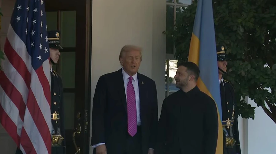 Zelenskyy arrives at White House for meeting with Trump