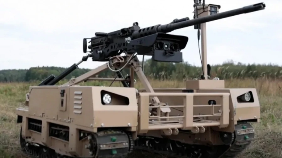 Ukraine's Defence Ministry unveils AI-powered Droid TW combat robot