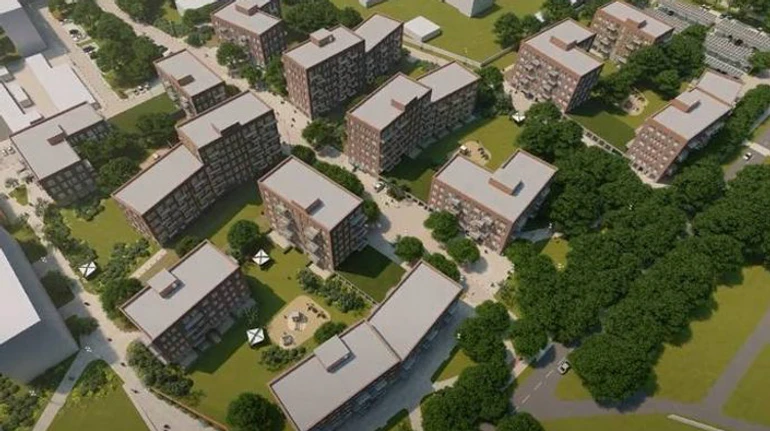 Безотходное производство. Как французы отстраивают жилье в Гостомеле из строительного мусора