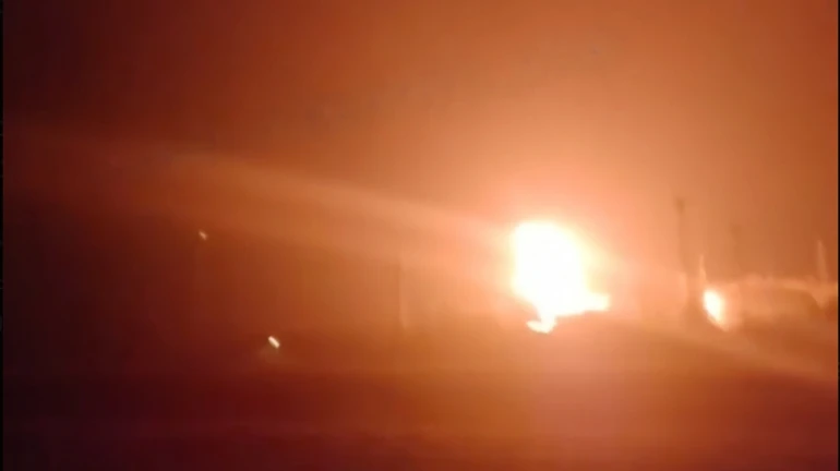 Oil depot ablaze in Russia's Krasnodar Krai after drone attack