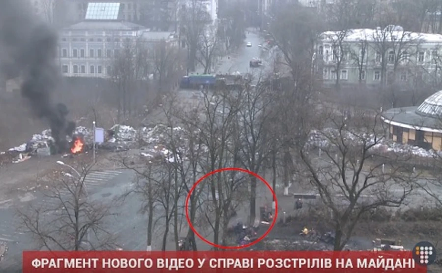 Обнародовали новое видео расстрелов на Институтской