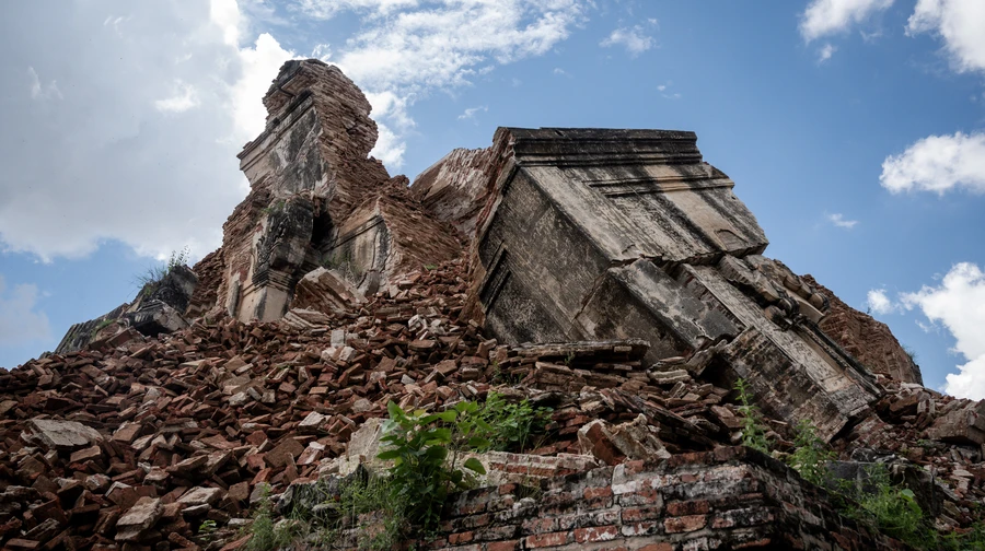 Myanmar's military junta has struck at school at least 24 people, including children