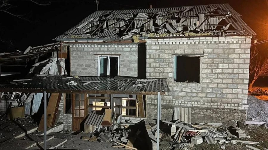 Russians attack Dnipro City residential districts, damaging 10 private houses and several cars – photo