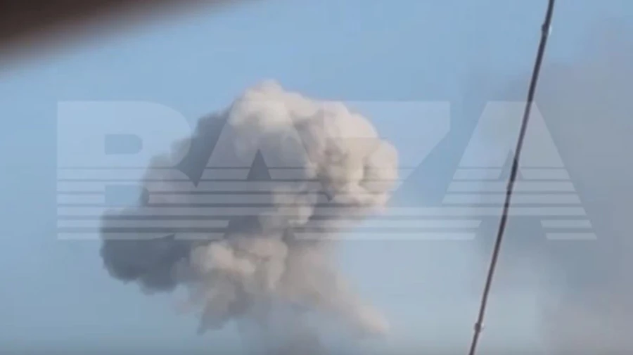 Strike on ammunition storage point in Crimea, Russians announce evacuation within 5 km radius