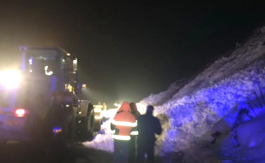 Лавина частково перекрила трасу Мукачево – Рогатин на Закарпатті