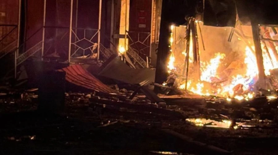 Russian attack destroys branch of Ukraine's largest private postal operator in Donetsk Oblast