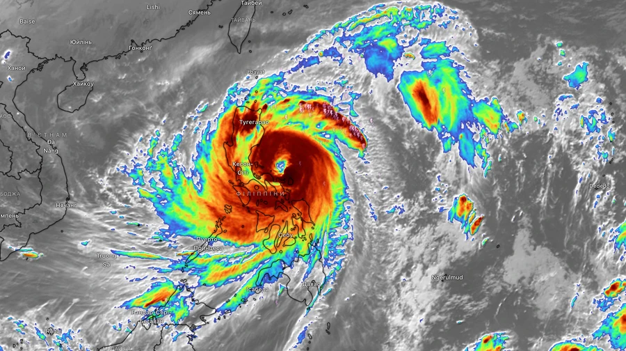 A super typhoon hit the Philippines: the authorities are conducting a mass evacuation of the population