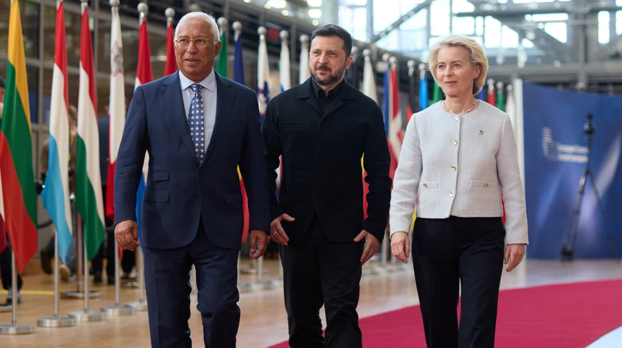 Zelenskyy discusses next steps on Ukraine's accession with EU leaders