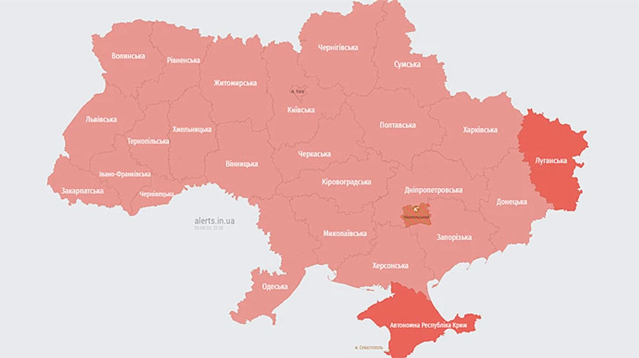 По всей Украине в четвертый раз звучала тревога: снова взлетал МиГ-31К