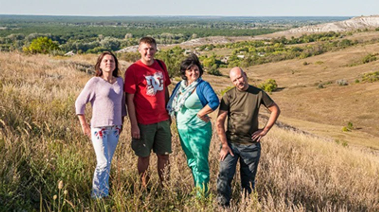 Неожиданная туристическая Донецкая область. Как Яна Синица с краеведами готовит регион к началу сезона