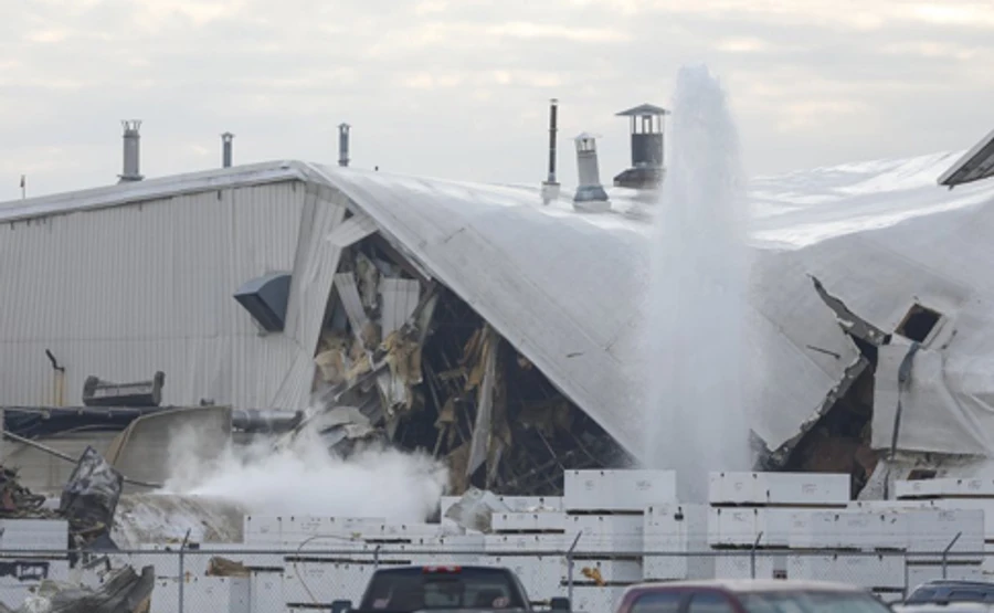 В США прогремел взрыв на авиационном заводе