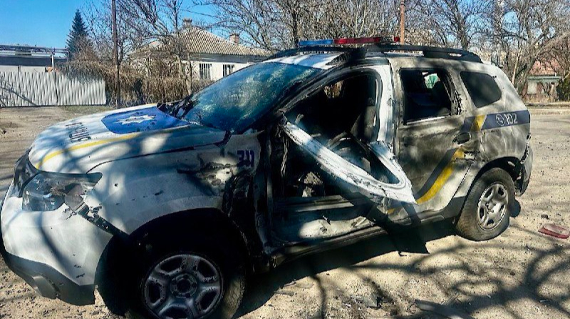 Russian drones injure police officers and children in Nikopol and Marhanets
