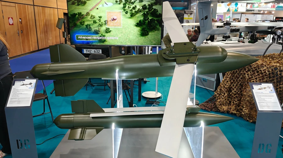 First Ukrainian guided aerial bomb Vyrivniuvach unveiled at Paris exhibition