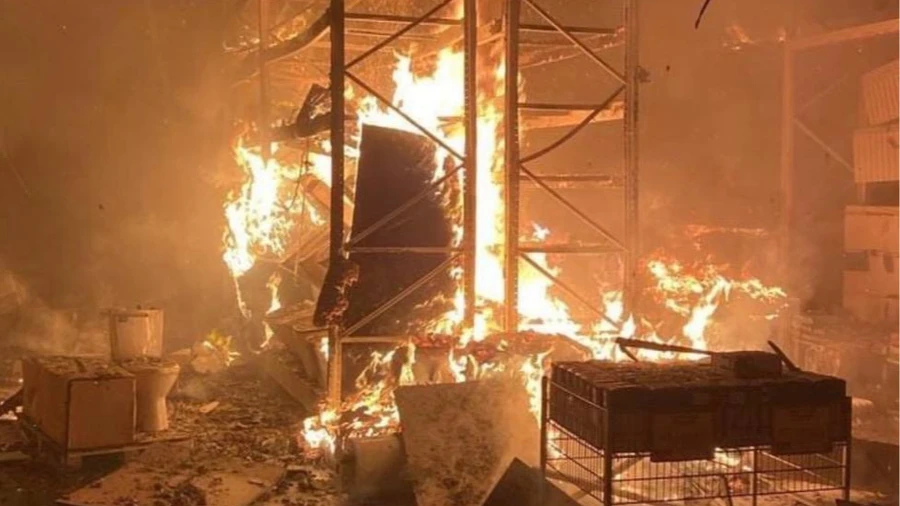 Russians attack Oldi home improvement store in Zhytomyr Oblast