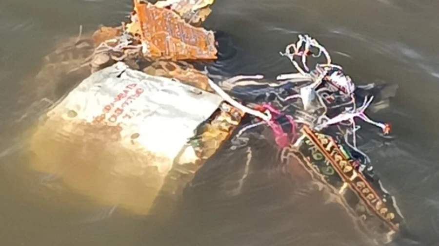 Missile wreckage found in lake in Moldova's southeast