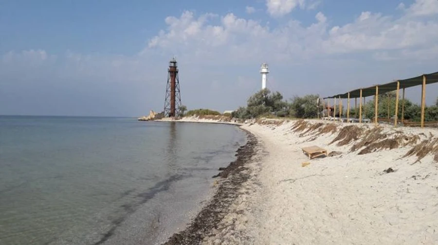 Fires destroy entire protected area in occupied Dzharylhach Island