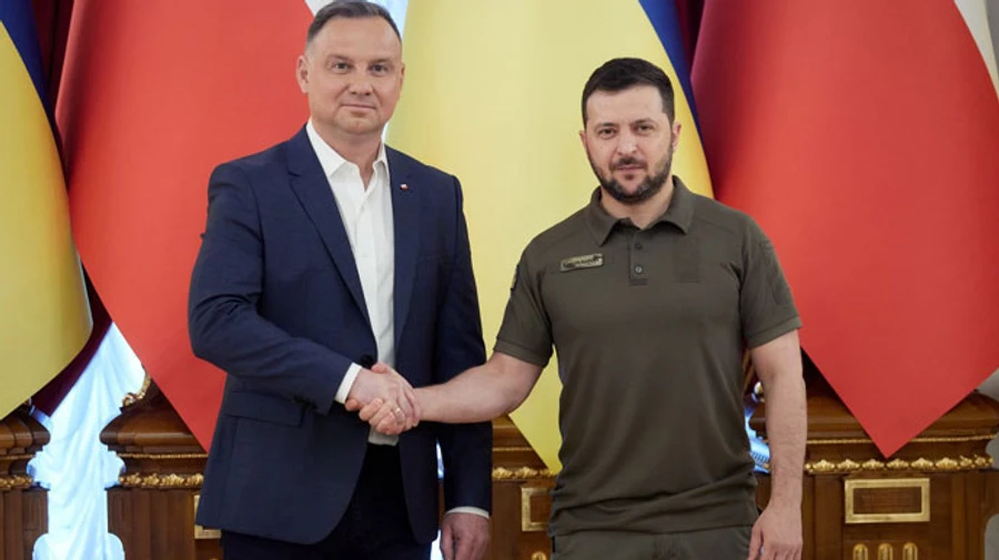 Зеленский поговорил с Дудой о помощи и членстве Украины в НАТО