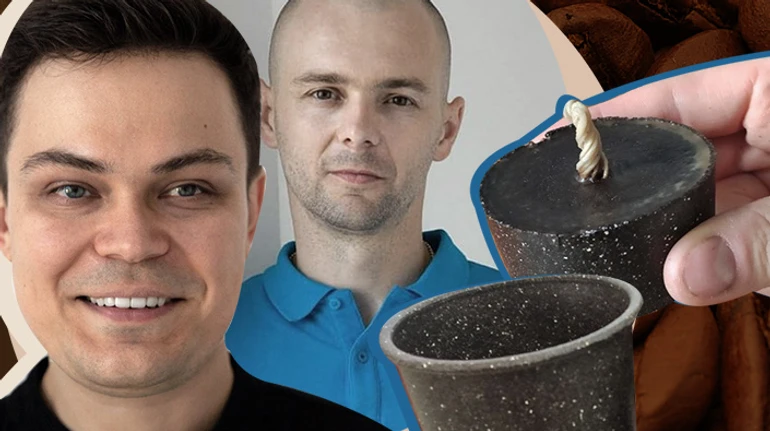 Перші у світі. Як український стартап Rekava створює свічки та стаканчики з кавової гущі