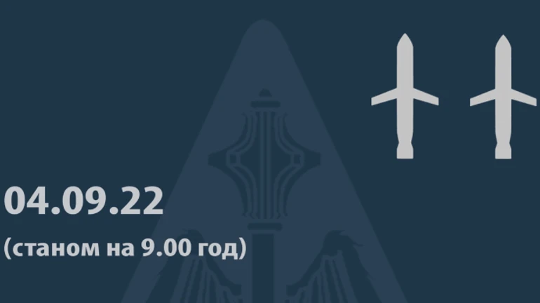 Ukrainian anti-air defence units down two Russian missiles