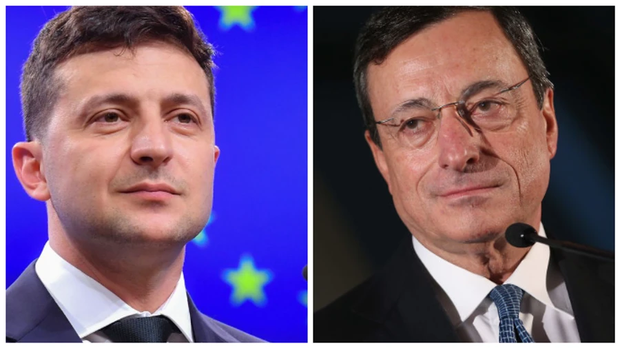 Зеленський обговорив з італійським прем’єром санкції проти РФ