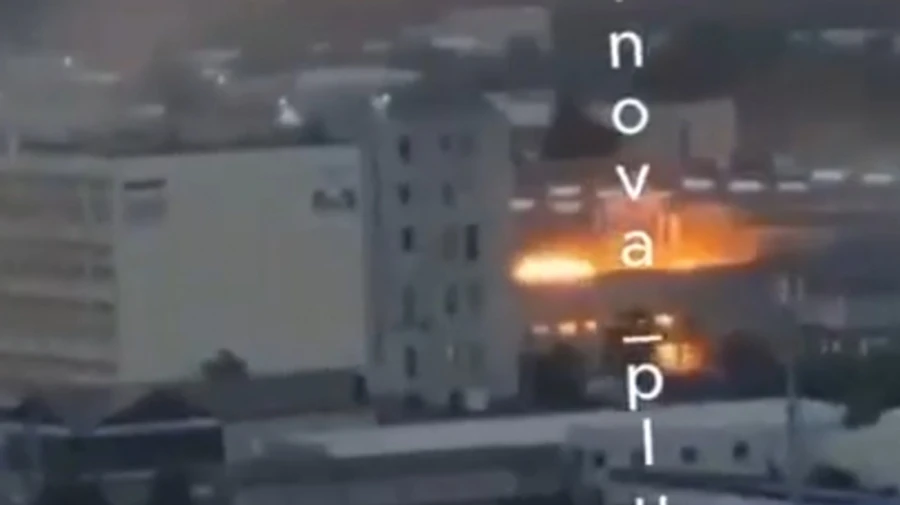 Sanctioned Russian radio plant hit by Ukrainian drones – videos