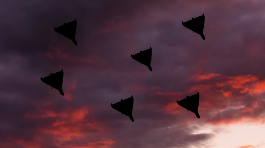 Київ атакували російські ударні безпілотники