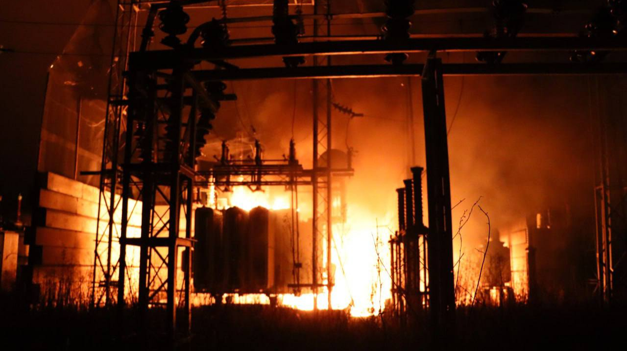 Attacchi notturni alle substation russe: 16.000 abitanti di Kursk senza elettricità