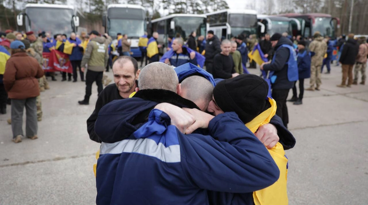 Over 8,000 Ukrainians brought back from Russian captivity in four years of war