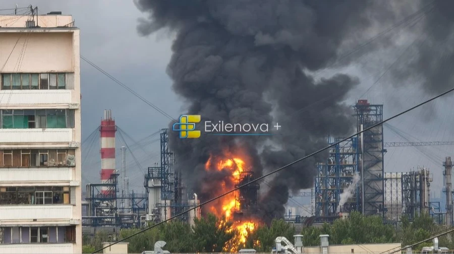 Moscow mayor reports drone attack: oil refinery in Moscow on fire – photos, videos