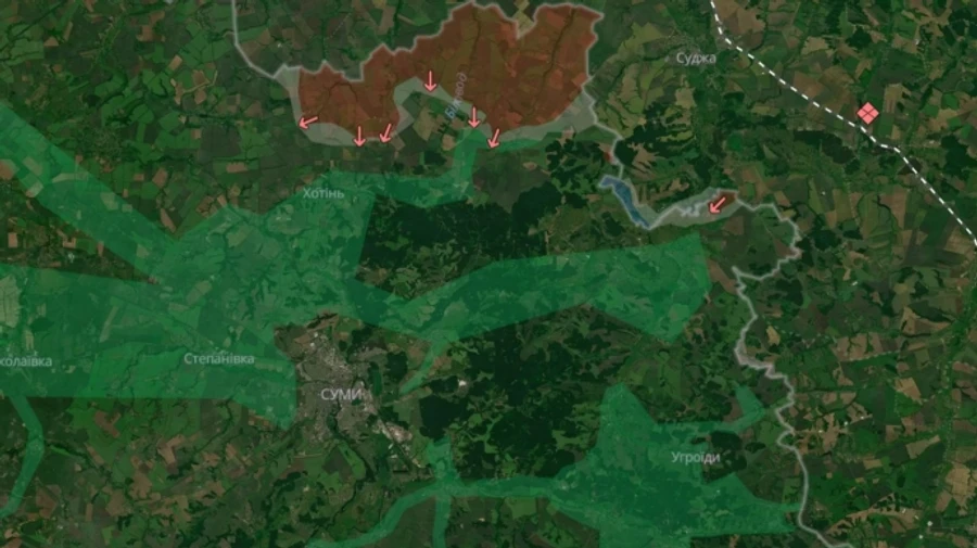 Зеленский: Наши подразделения на Сумщине понемногу отталкивают оккупанта